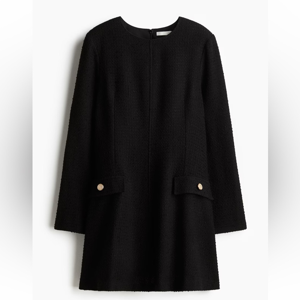 H&M Boucle Weave Dress